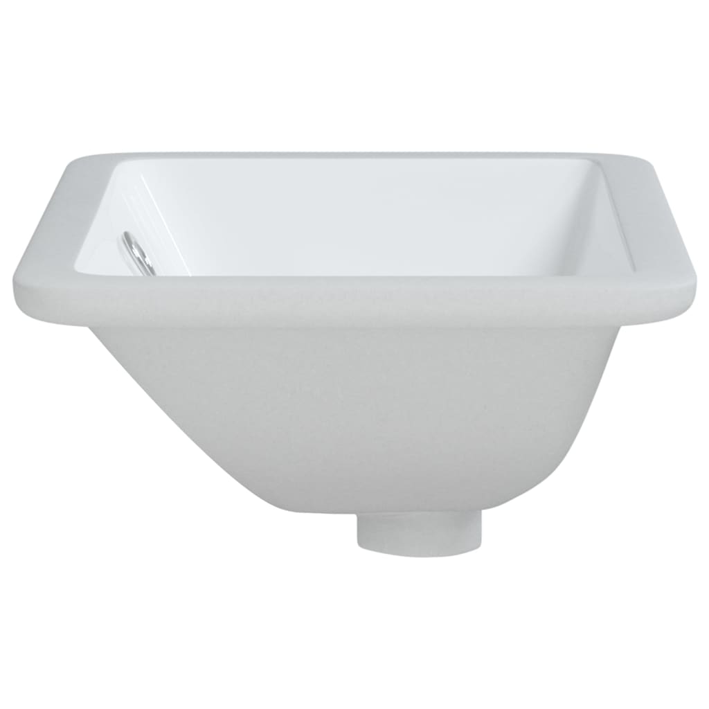 Lavandino da Bagno Bianco 41,5x26x18,5 cm Rettangolare Ceramica 153724