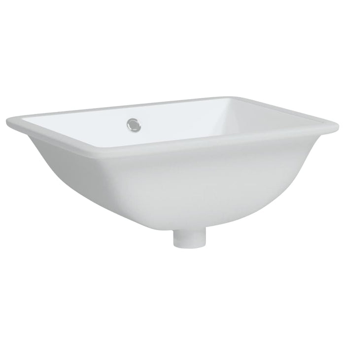 Lavandino da Bagno Bianco 47,5x35x19,5 cm Rettangolare Ceramica 153725