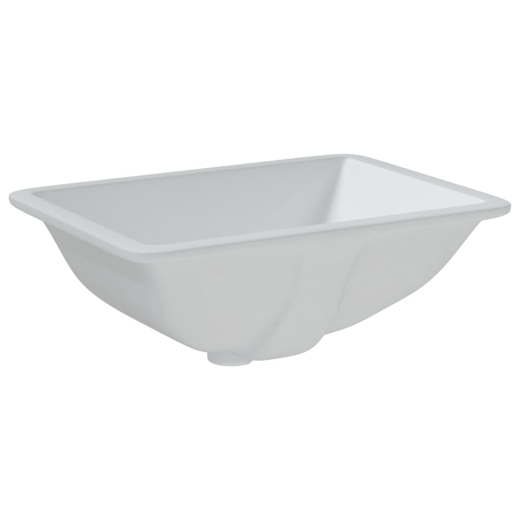 Lavandino da Bagno Bianco 47,5x35x19,5 cm Rettangolare Ceramica 153725