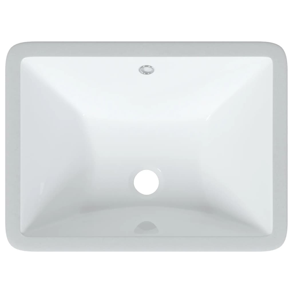 Lavandino da Bagno Bianco 47,5x35x19,5 cm Rettangolare Ceramica 153725