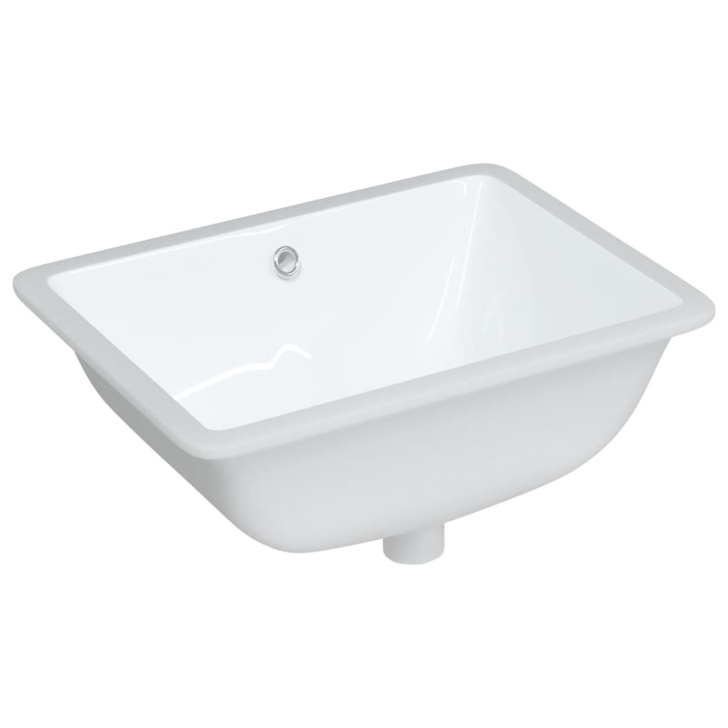 Lavandino da Bagno Bianco 52x38,5x19,5 cm Rettangolare Ceramica 153726