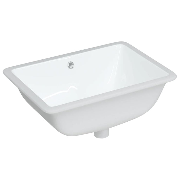 Lavandino da Bagno Bianco 55,5x37,5x19 cm Rettangolare Ceramica 153727