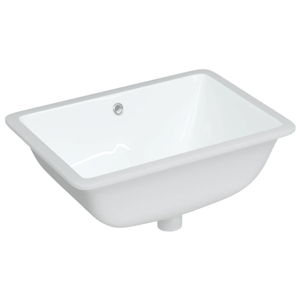 Lavandino da Bagno Bianco 55,5x37,5x19 cm Rettangolare Ceramicacod mxl 118310