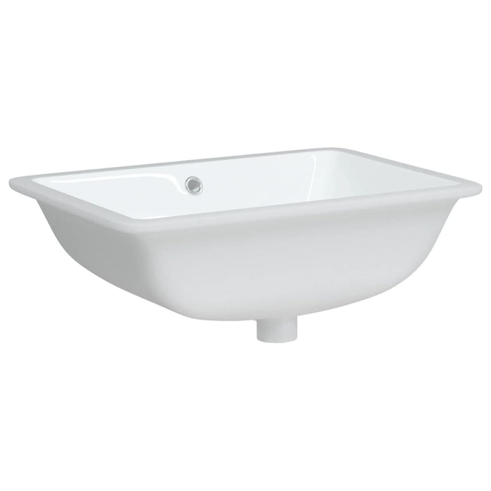 Lavandino da Bagno Bianco 55,5x37,5x19 cm Rettangolare Ceramica 153727