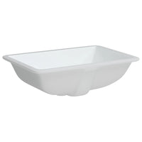 Lavandino da Bagno Bianco 55,5x37,5x19 cm Rettangolare Ceramica 153727