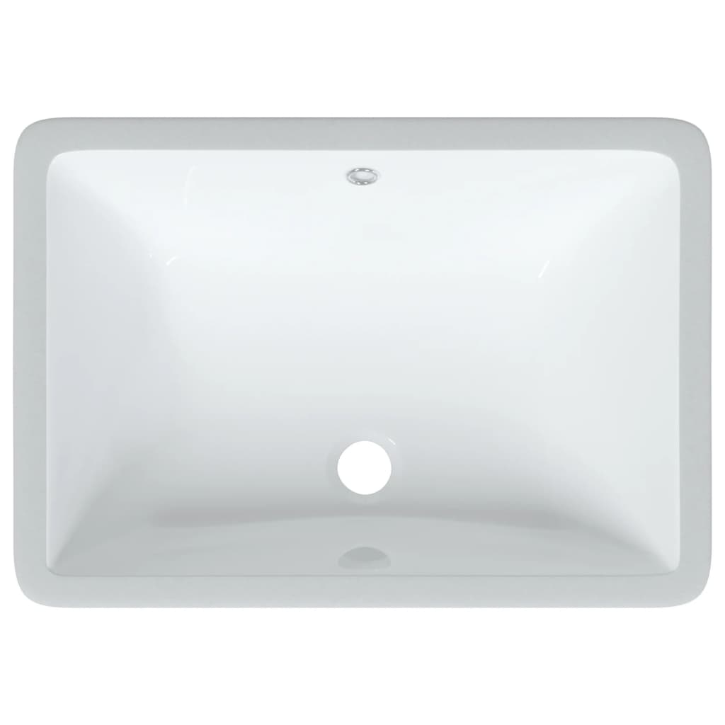 Lavandino da Bagno Bianco 55,5x37,5x19 cm Rettangolare Ceramica 153727