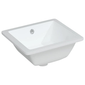 Lavandino da Bagno Bianco 36x31,5x16,5 cm Rettangolare Ceramicacod mxl 95118