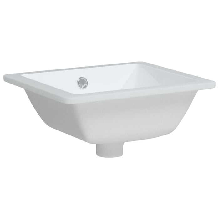 Lavandino da Bagno Bianco 36x31,5x16,5 cm Rettangolare Ceramicacod mxl 95118