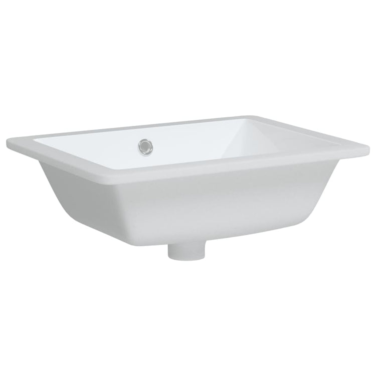 Lavandino da Bagno Bianco 46,5x35x18 cm Rettangolare Ceramica 153731