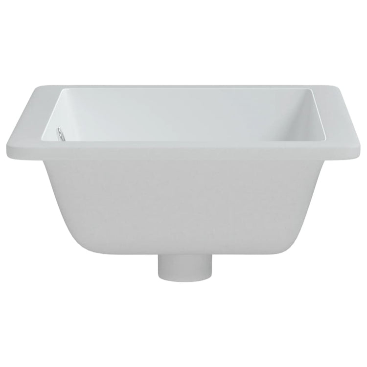 Lavandino da Bagno Bianco 46,5x35x18 cm Rettangolare Ceramica 153731