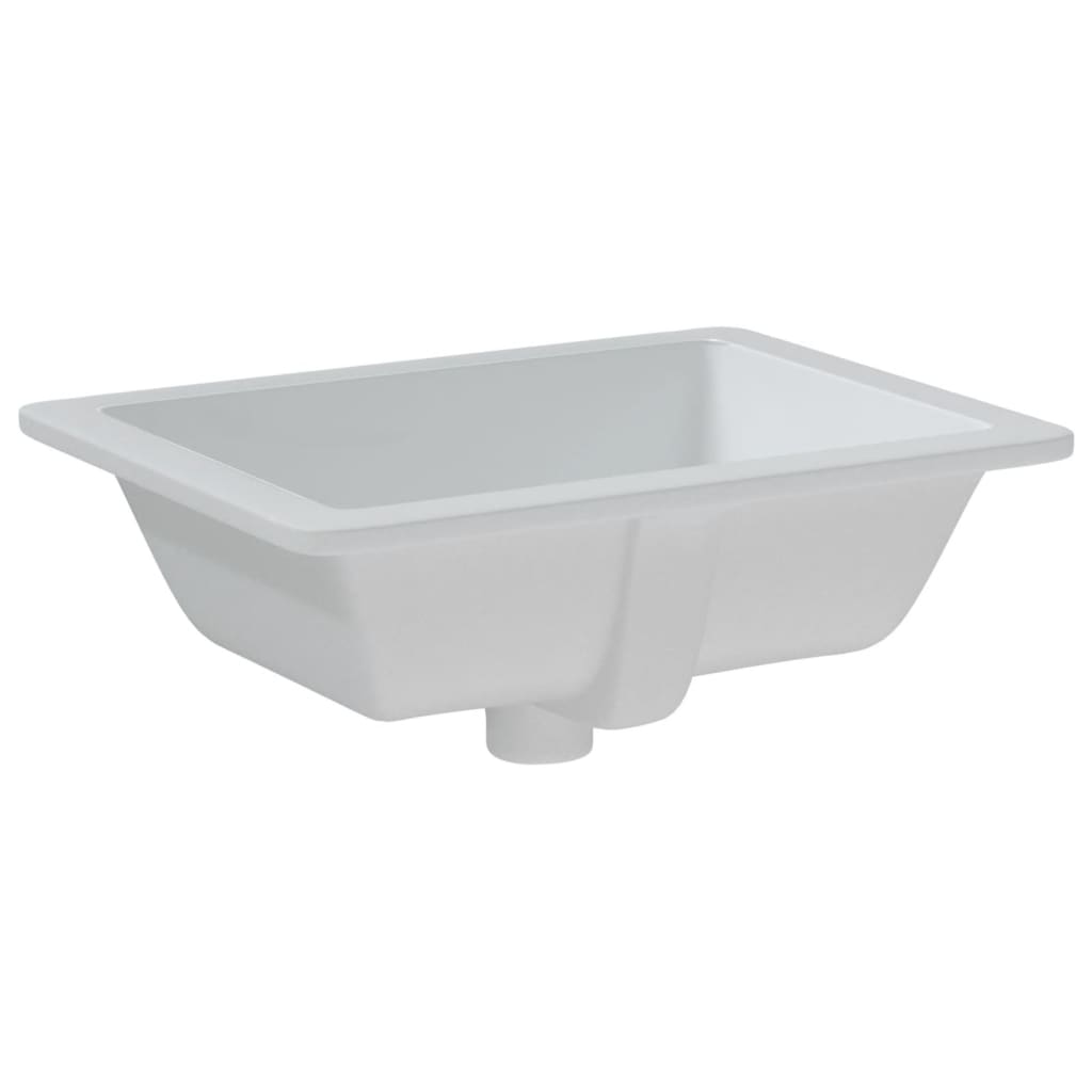 Lavandino da Bagno Bianco 46,5x35x18 cm Rettangolare Ceramica 153731