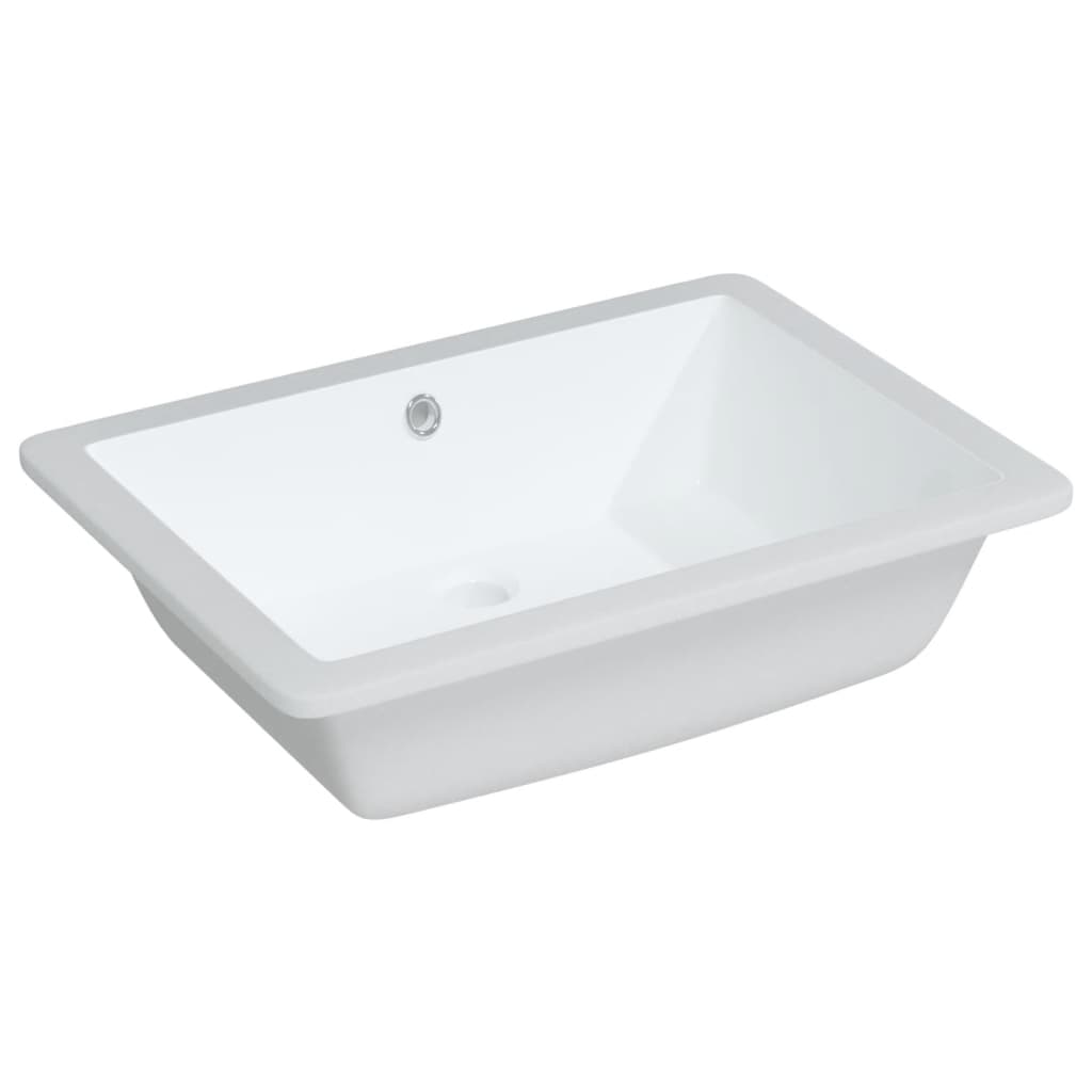 Lavandino da Bagno Bianco 55,5x40x18,5 cm Rettangolare Ceramica 153733