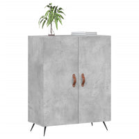 Credenza Grigio Cemento 69,5x34x90 cm in Legno Multistratocod mxl 80462