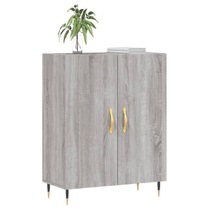 Credenza Grigio Sonoma 69,5x34x90 cm in Legno Multistratocod mxl 104707