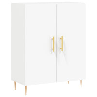 Credenza Bianca 69,5x34x90 cm in Legno Multistrato 827708