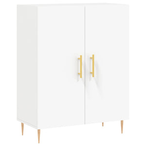 Credenza Bianca 69,5x34x90 cm in Legno Multistrato 827708