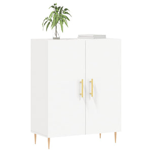 Credenza Bianca 69,5x34x90 cm in Legno Multistrato 827708