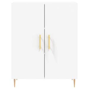 Credenza Bianca 69,5x34x90 cm in Legno Multistrato 827708