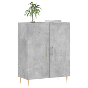 Credenza Grigio Cemento 69,5x34x90 cm in Legno Multistratocod mxl 104367