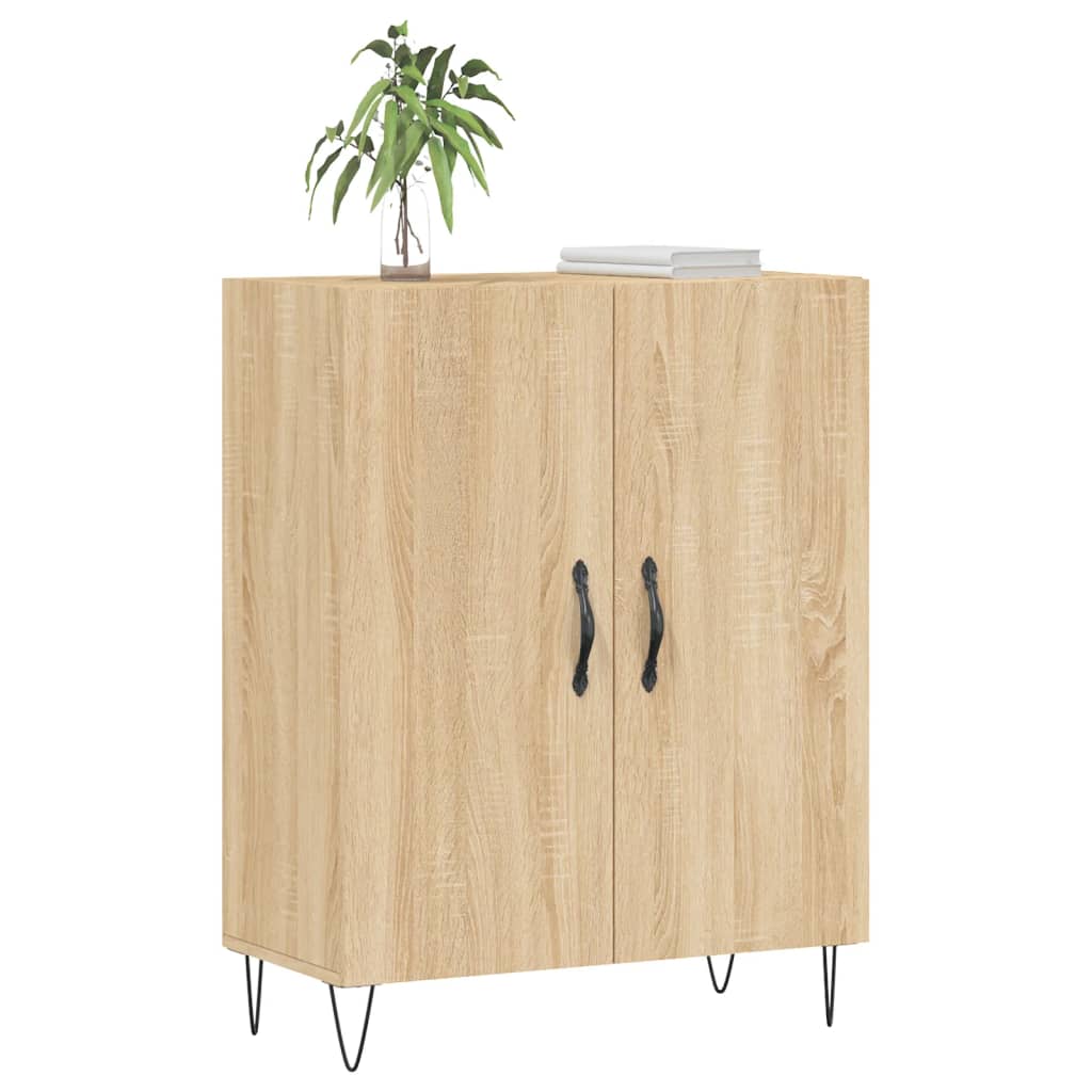 Credenza Rovere Sonoma 69,5x34x90 cm in Legno Multistratocod mxl 104500