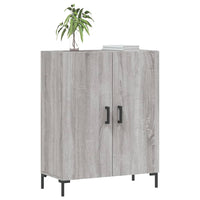 Credenza Grigio Sonoma 69,5x34x90 cm in Legno Multistrato 827730