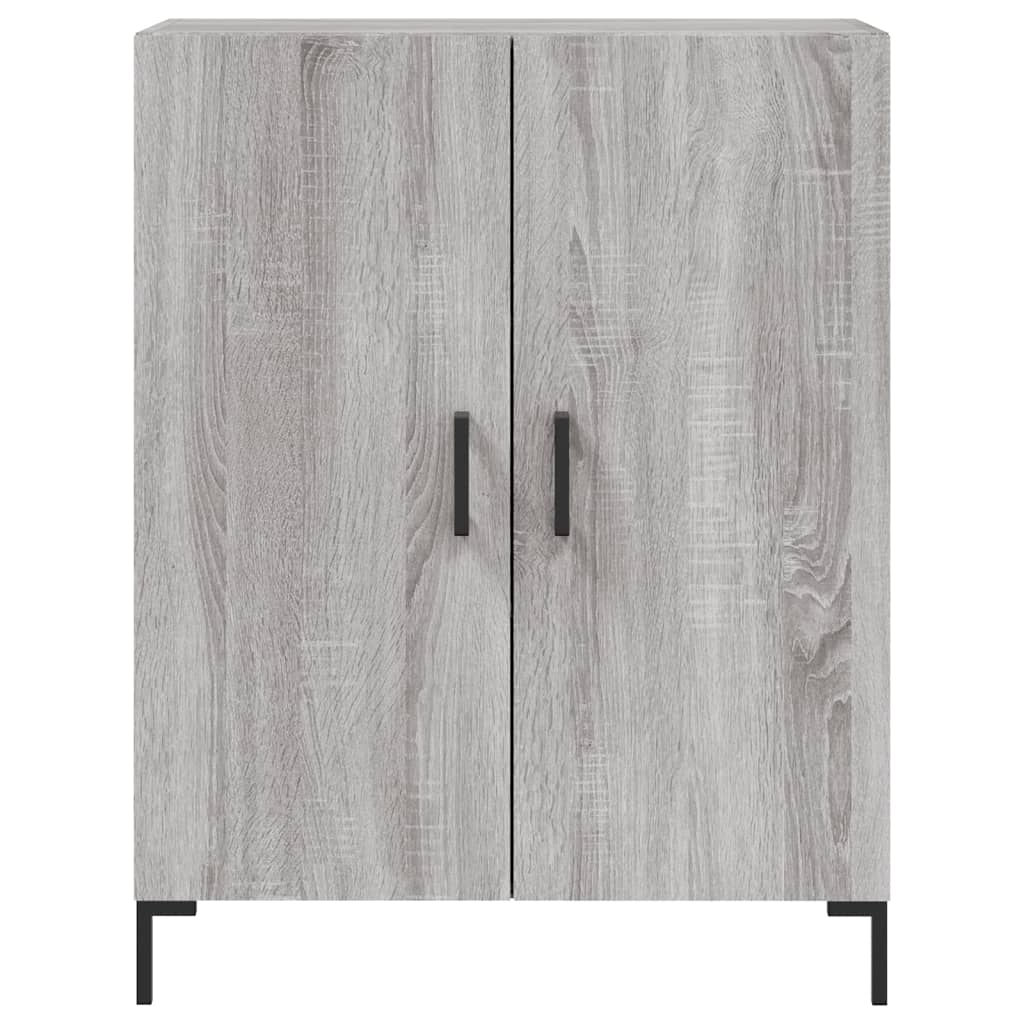 Credenza Grigio Sonoma 69,5x34x90 cm in Legno Multistrato 827730