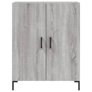 Credenza Grigio Sonoma 69,5x34x90 cm in Legno Multistrato 827730