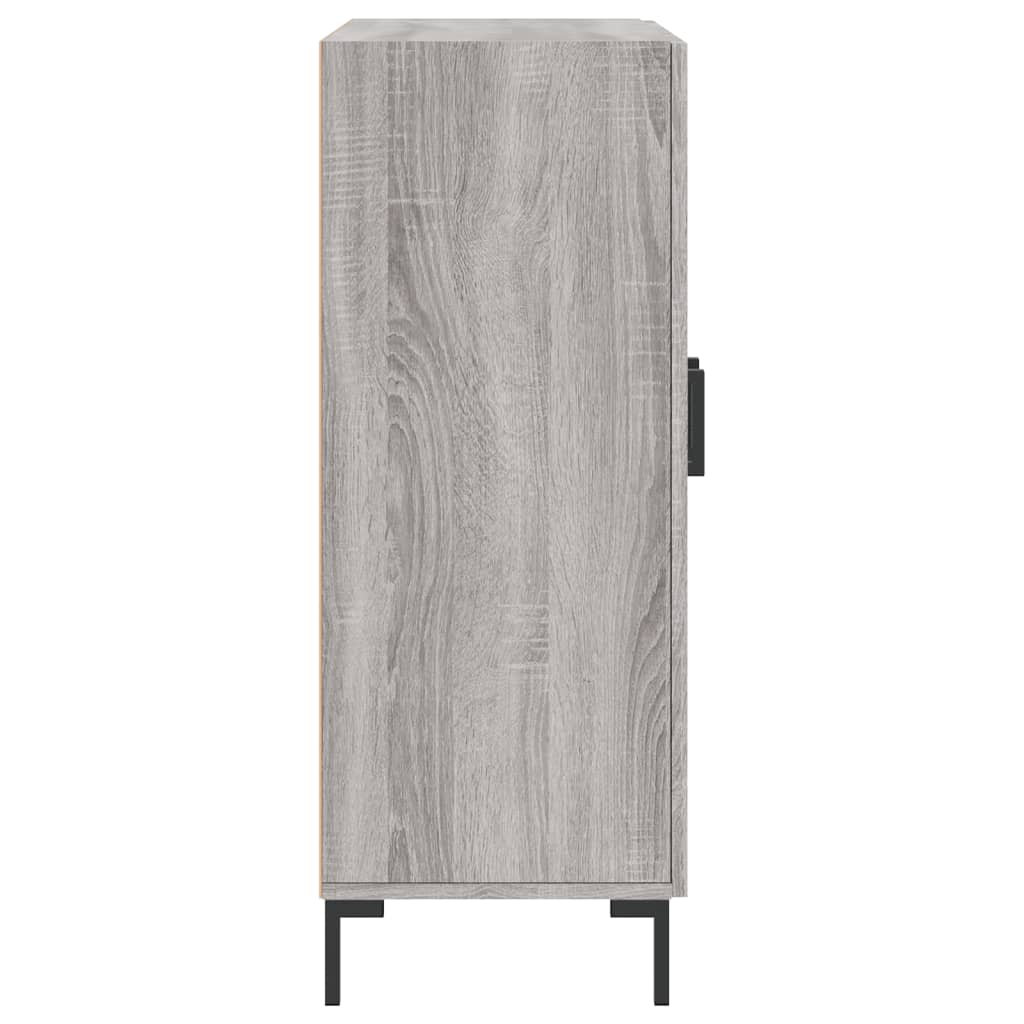 Credenza Grigio Sonoma 69,5x34x90 cm in Legno Multistrato 827730