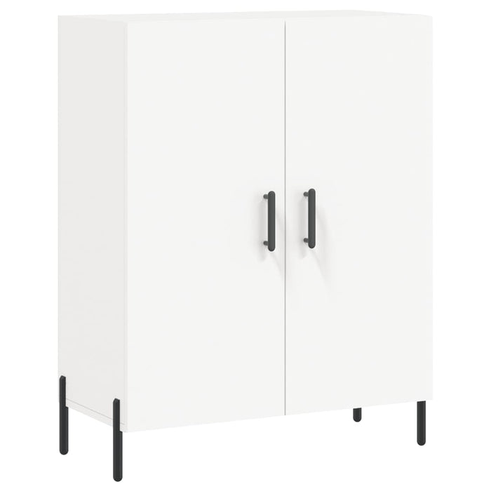 Credenza Bianca 69,5x34x90 cm in Legno Multistrato 827732