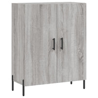 Credenza Grigio Sonoma 69,5x34x90 cm in Legno Multistrato 827738