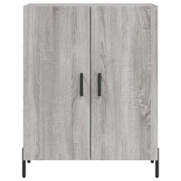 Credenza Grigio Sonoma 69,5x34x90 cm in Legno Multistrato 827738