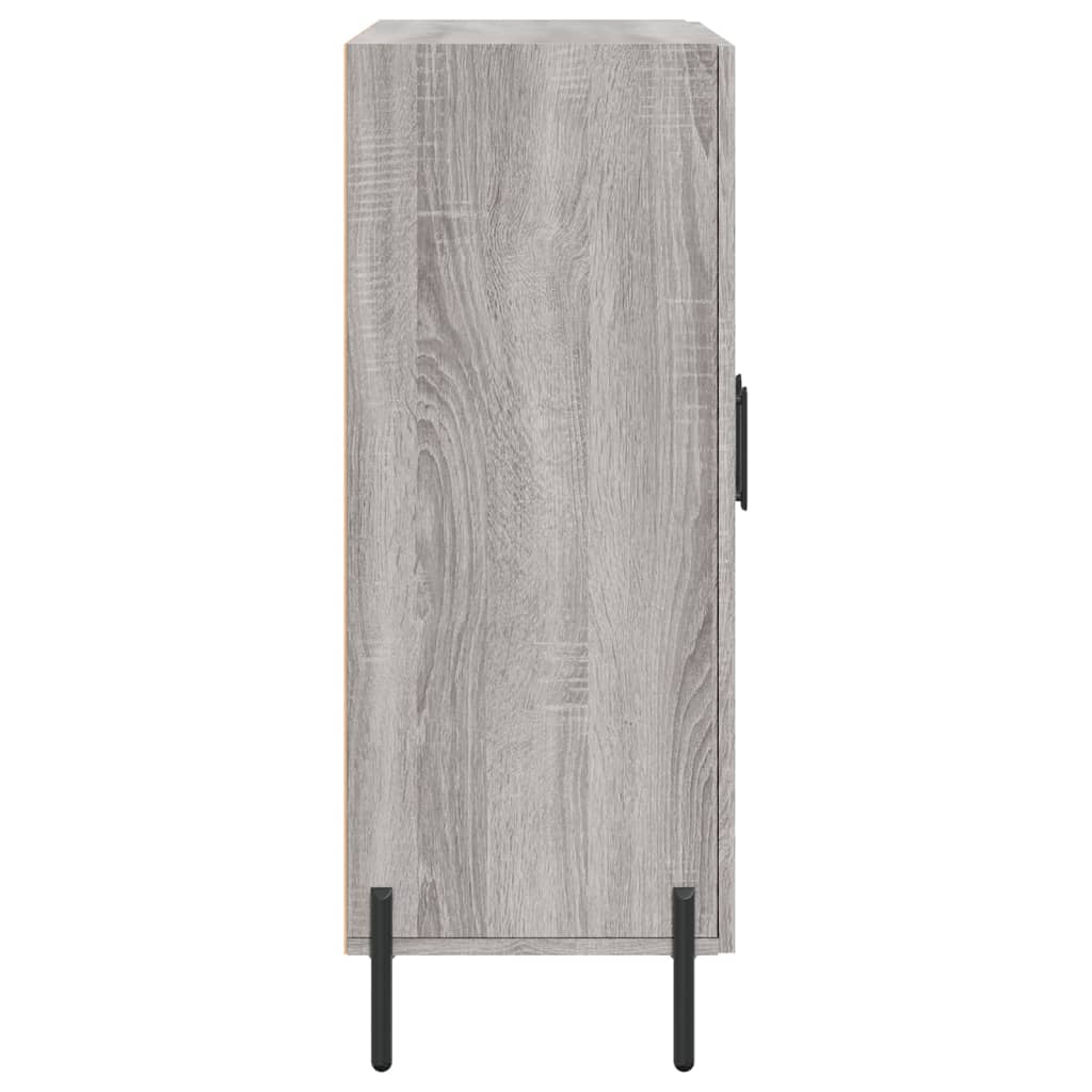 Credenza Grigio Sonoma 69,5x34x90 cm in Legno Multistrato 827738