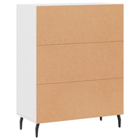 Credenza Bianca 69,5x34x90 cm in Legno Multistrato 827740