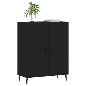 Credenza Nera 69,5x34x90 cm in Legno Multistratocod mxl 127096