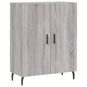 Credenza Grigio Sonoma 69,5x34x90 cm in Legno Multistrato 827746