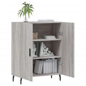 Credenza Grigio Sonoma 69,5x34x90 cm in Legno Multistrato 827746