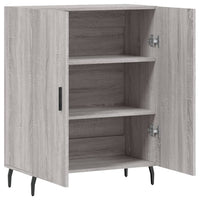 Credenza Grigio Sonoma 69,5x34x90 cm in Legno Multistrato 827746