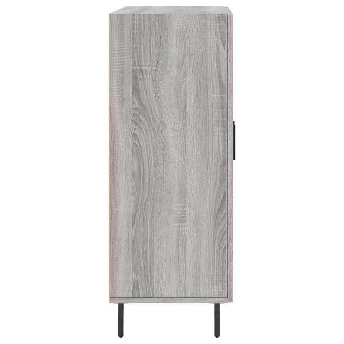 Credenza Grigio Sonoma 69,5x34x90 cm in Legno Multistrato 827746