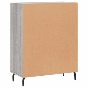 Credenza Grigio Sonoma 69,5x34x90 cm in Legno Multistrato 827746