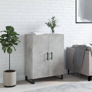 Credenza Grigio Cemento 69,5x34x90 cm in Legno Multistratocod mxl 104045