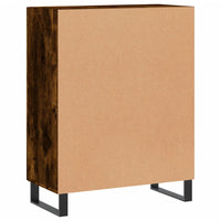 Credenza Rovere Fumo 69,5x34x90 cm in Legno Multistrato 827753