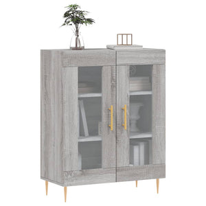 Credenza Grigio Sonoma 69,5x34x90 cm in Legno Multistratocod mxl 105305