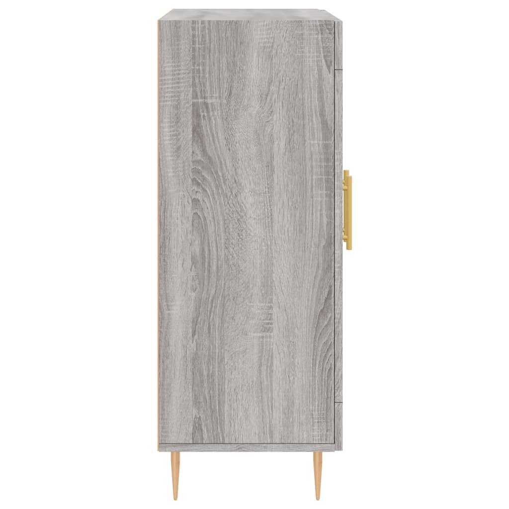 Credenza Grigio Sonoma 69,5x34x90 cm in Legno Multistrato 827778