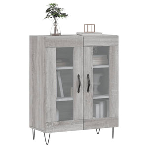 Credenza Grigio Sonoma 69,5x34x90 cm in Legno Multistratocod mxl 104714