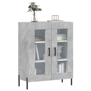 Credenza Grigio Cemento 69,5x34x90 cm in Legno Multistrato 827800