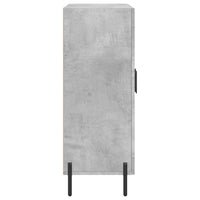 Credenza Grigio Cemento 69,5x34x90 cm in Legno Multistrato 827800