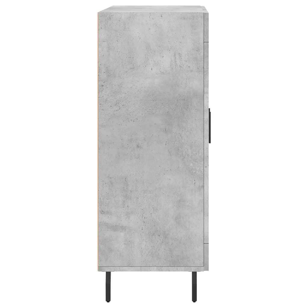 Credenza Grigio Cemento 69,5x34x90 cm in Legno Multistrato 827808