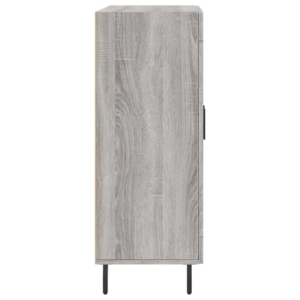 Credenza Grigio Sonoma 69,5x34x90 cm in Legno Multistrato 827810