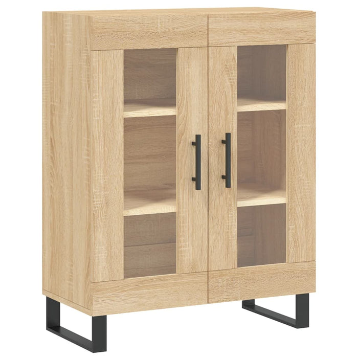 Credenza Rovere Sonoma 69,5x34x90 cm in Legno Multistrato 827815