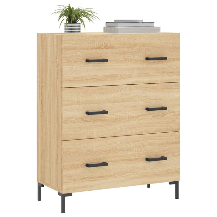 Credenza Rovere Sonoma 69,5x34x90 cm in Legno Multistrato 827855